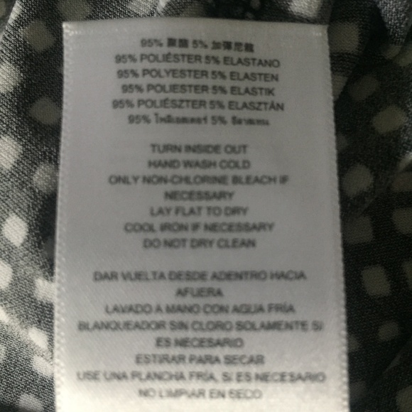 Michael Kors S faux wrap dress black/white check - Picture 8 of 8